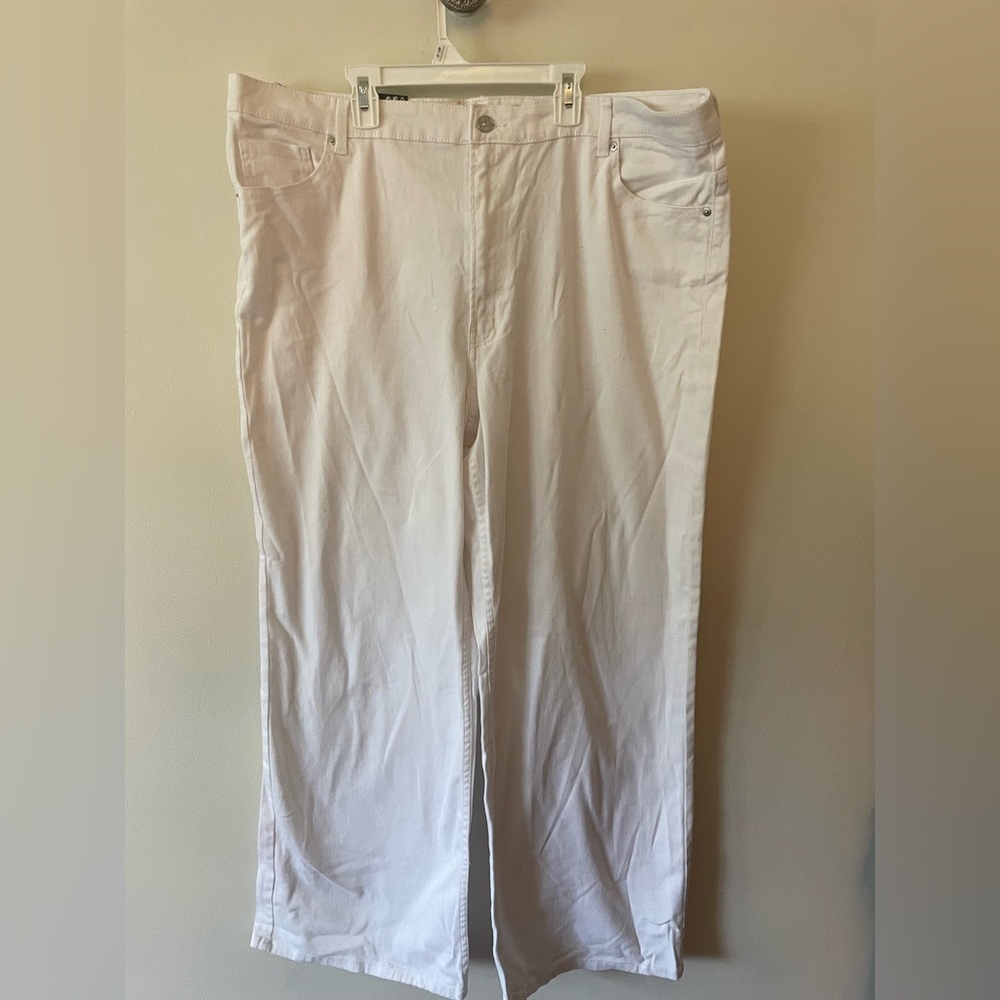 Twill Wide Leg Pant - Size XXL - NWT